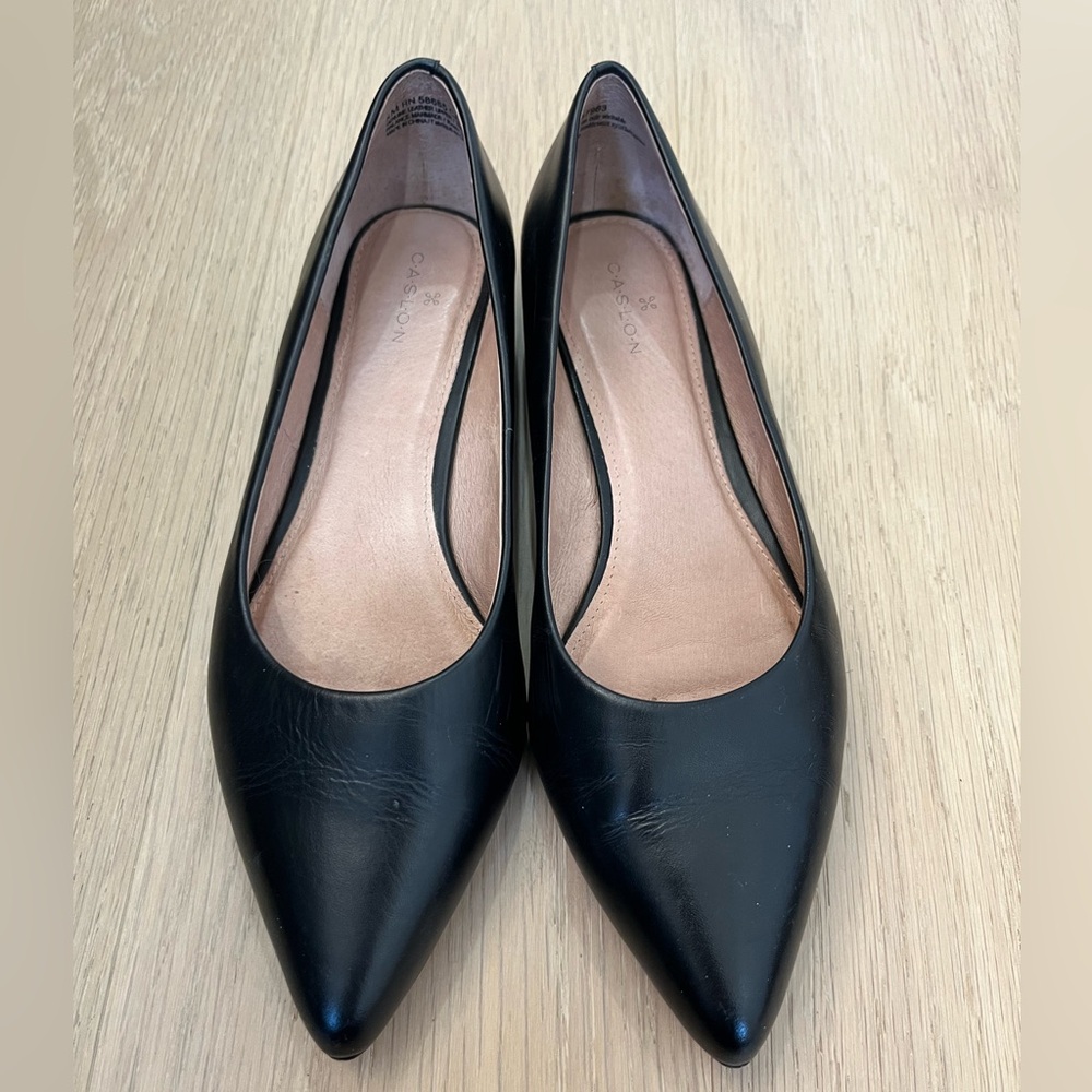 Caslon Luna Pointy Toe Flats Size 8